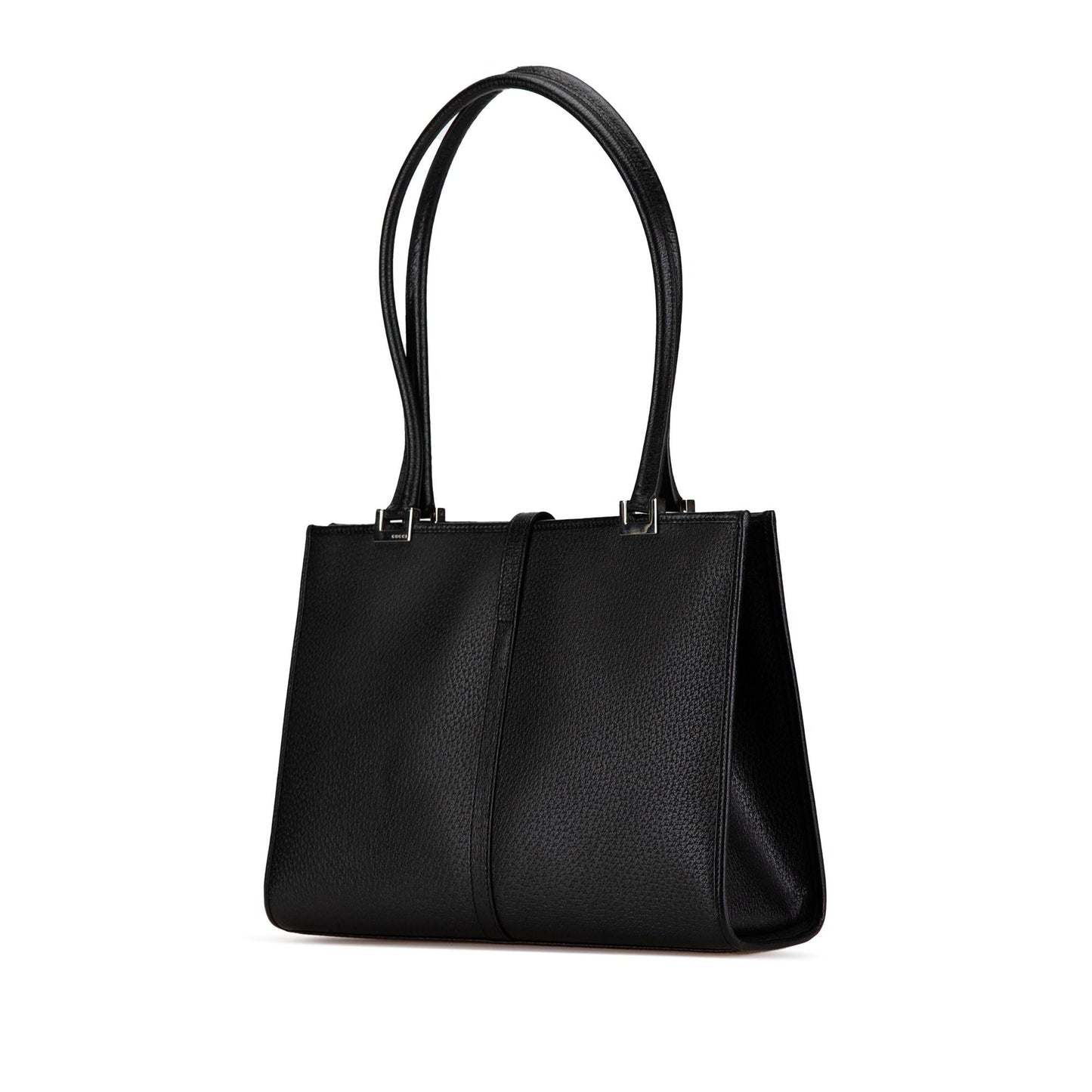 Gucci Jackie SHG-c3eqmB Leather Calf Black Tote Bag