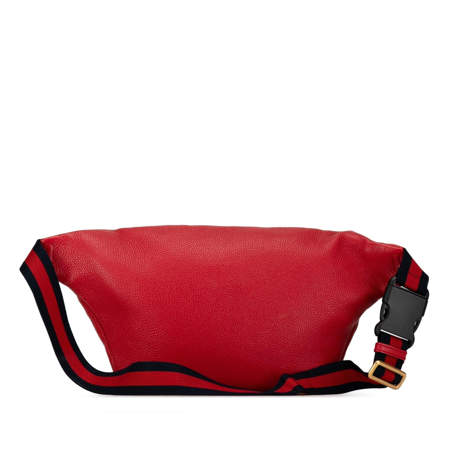 Gucci Belt SHG-sHPARA Leather Calf Red Logo Accessory