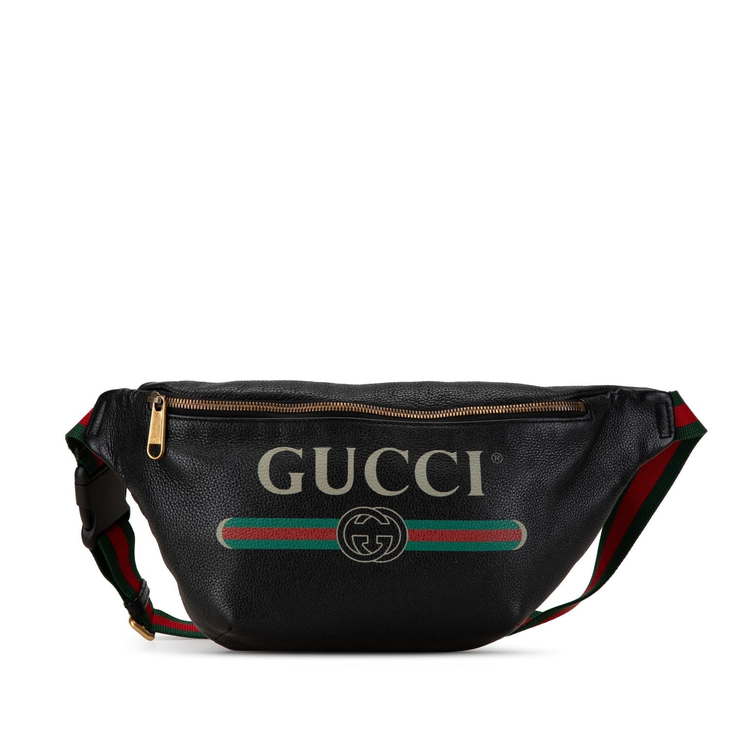 Gucci Belt SHG-b7wjHw Leather Calf Black Logo Accessory