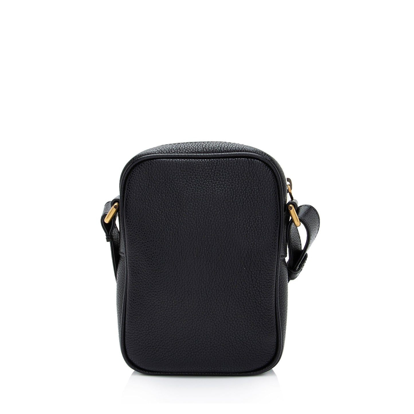 Gucci Messenger SHF-P3Milm Leather Black Mini Logo Shoulder Bag