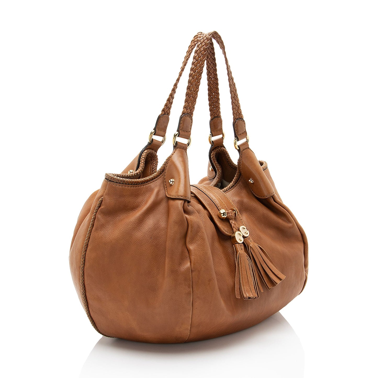 Gucci Marrakech Leather Medium Shoulder Bag