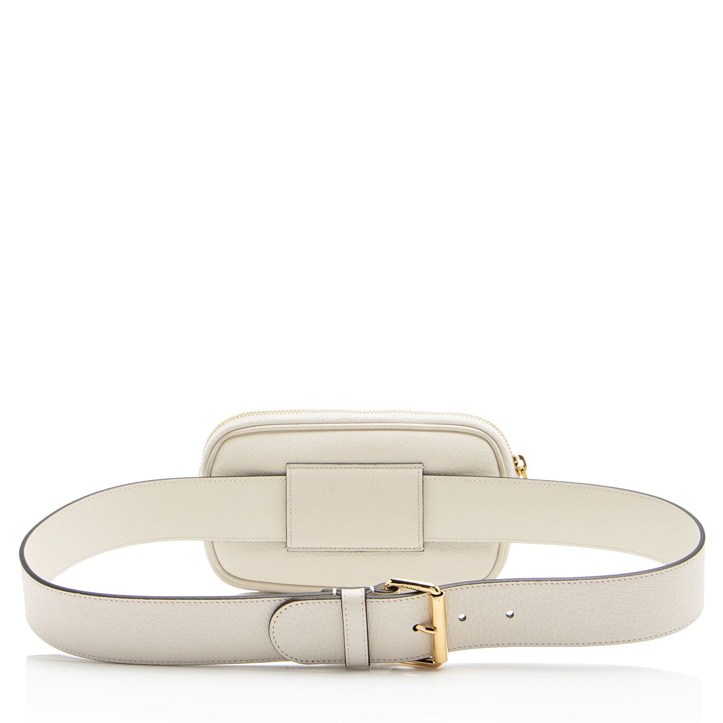 Gucci Ophidia Belt - Size 34 Leather Nylon White Accessory