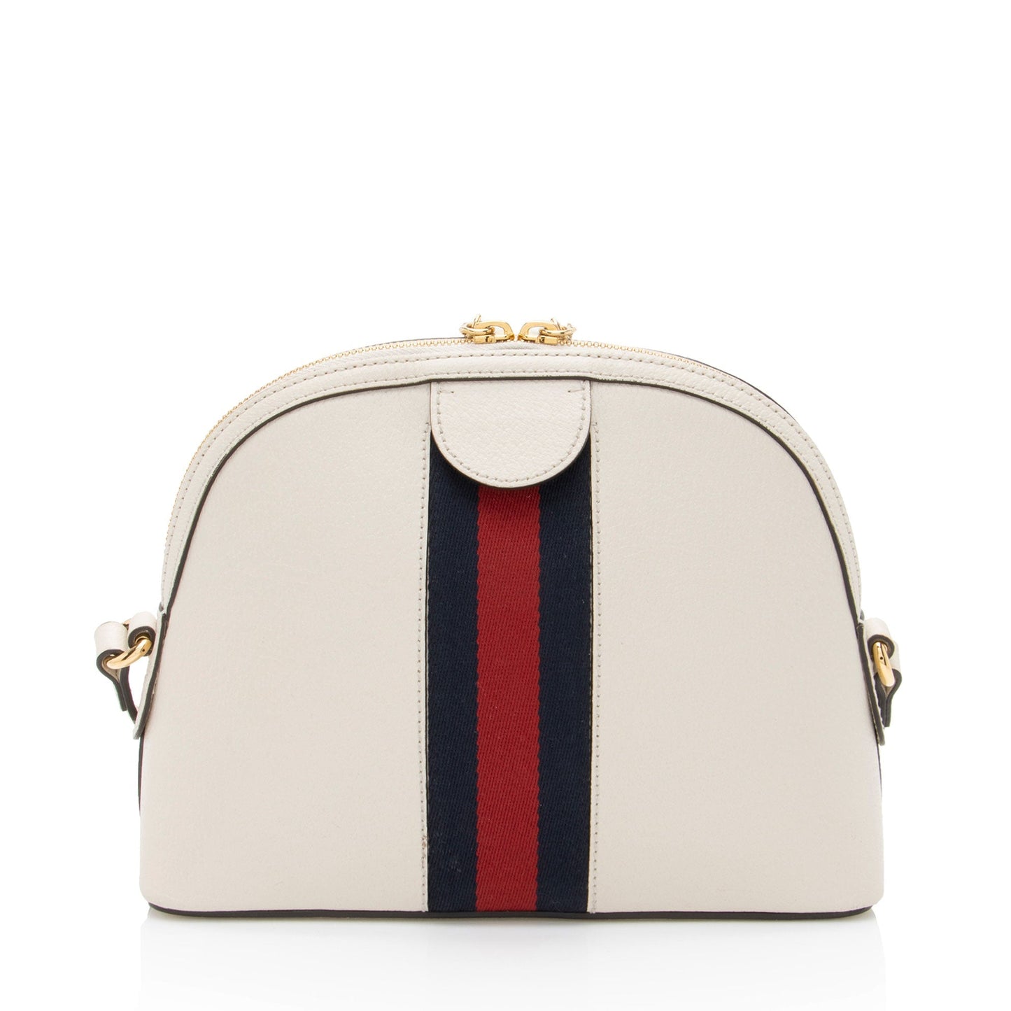 Gucci Ophidia Dome Leather Nylon White Small Shoulder Bag Bag 2