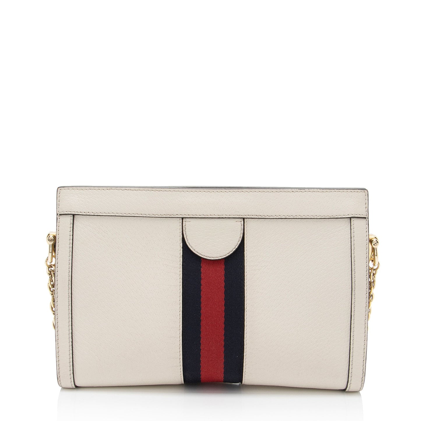 Gucci Ophidia SHF-UluD33 Leather Nylon White Small Shoulder Bag