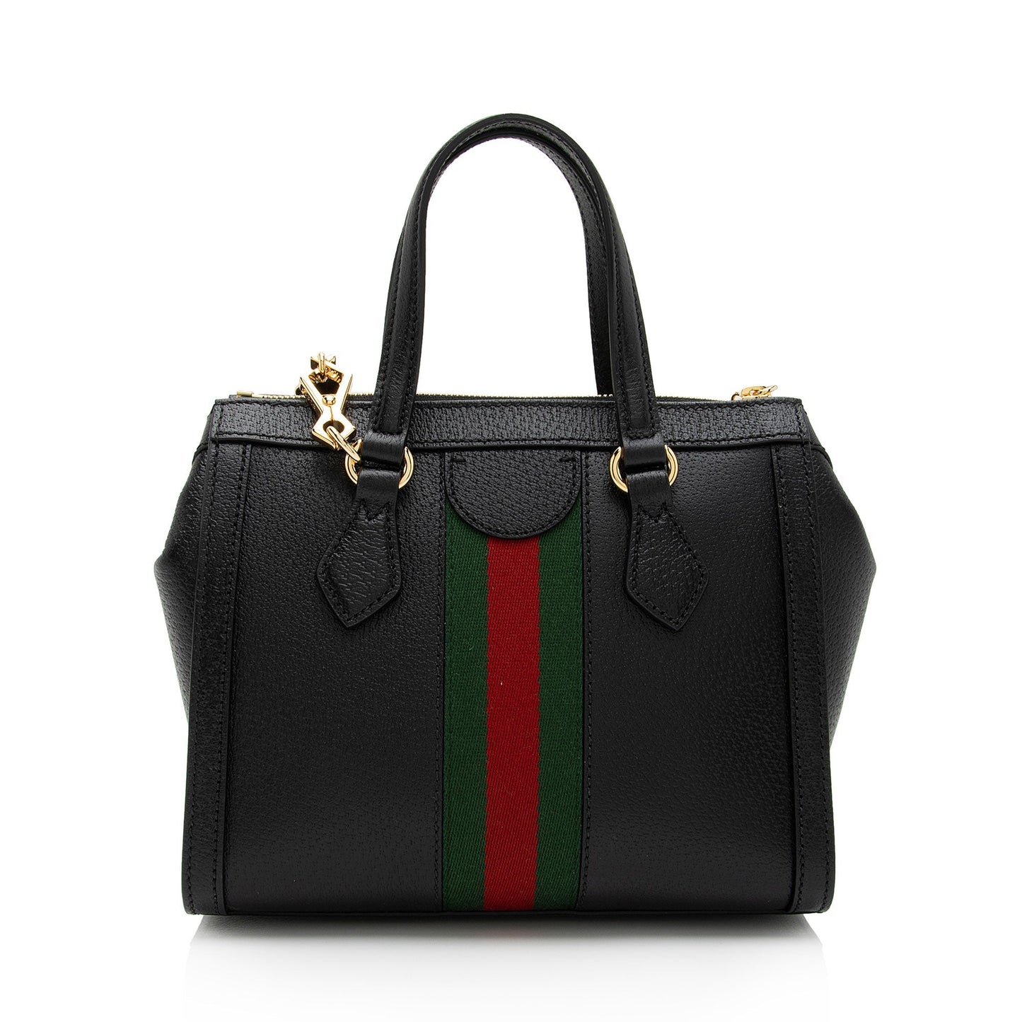 Gucci Ophidia SHF-bm0lw7 Leather Nylon Black Small Tote Bag
