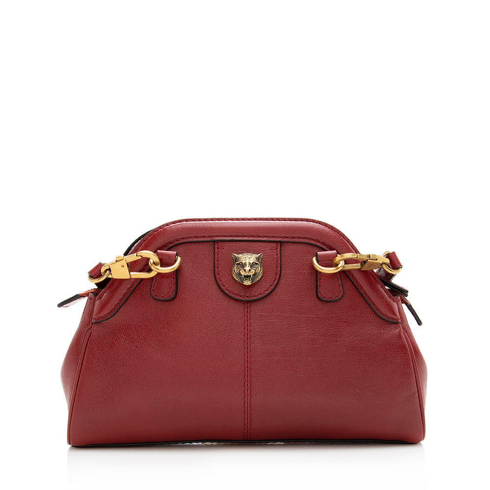 Gucci Rebelle SHF Leather Red Small Crossbody Bag