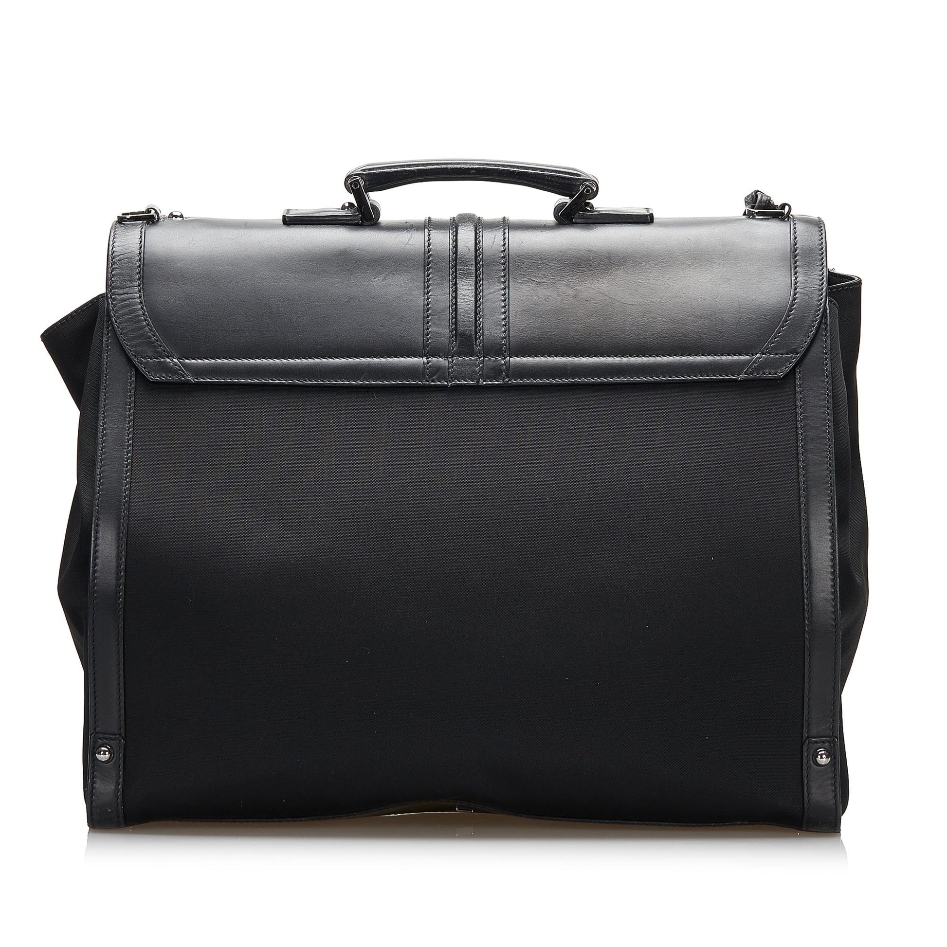 Gucci SHG-Vz5m8z Leather Calf Black Satchel Bag