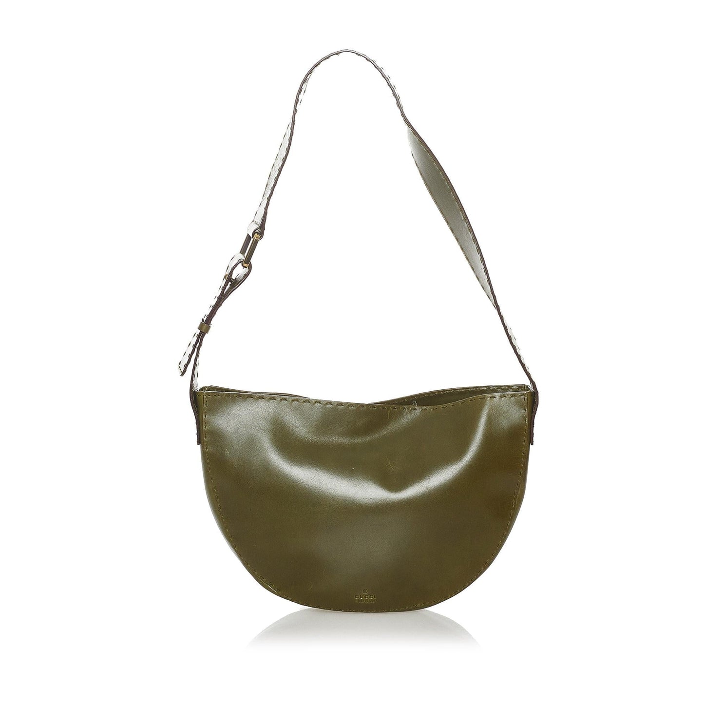 Gucci SHG Leather Calf Green Shoulder Bag