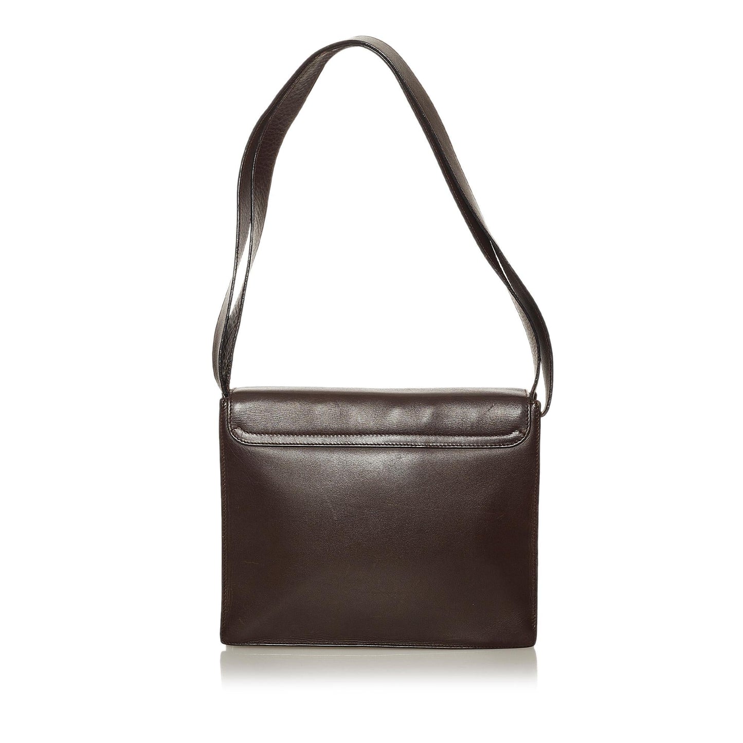Gucci SHG Leather Calf Brown Shoulder Bag