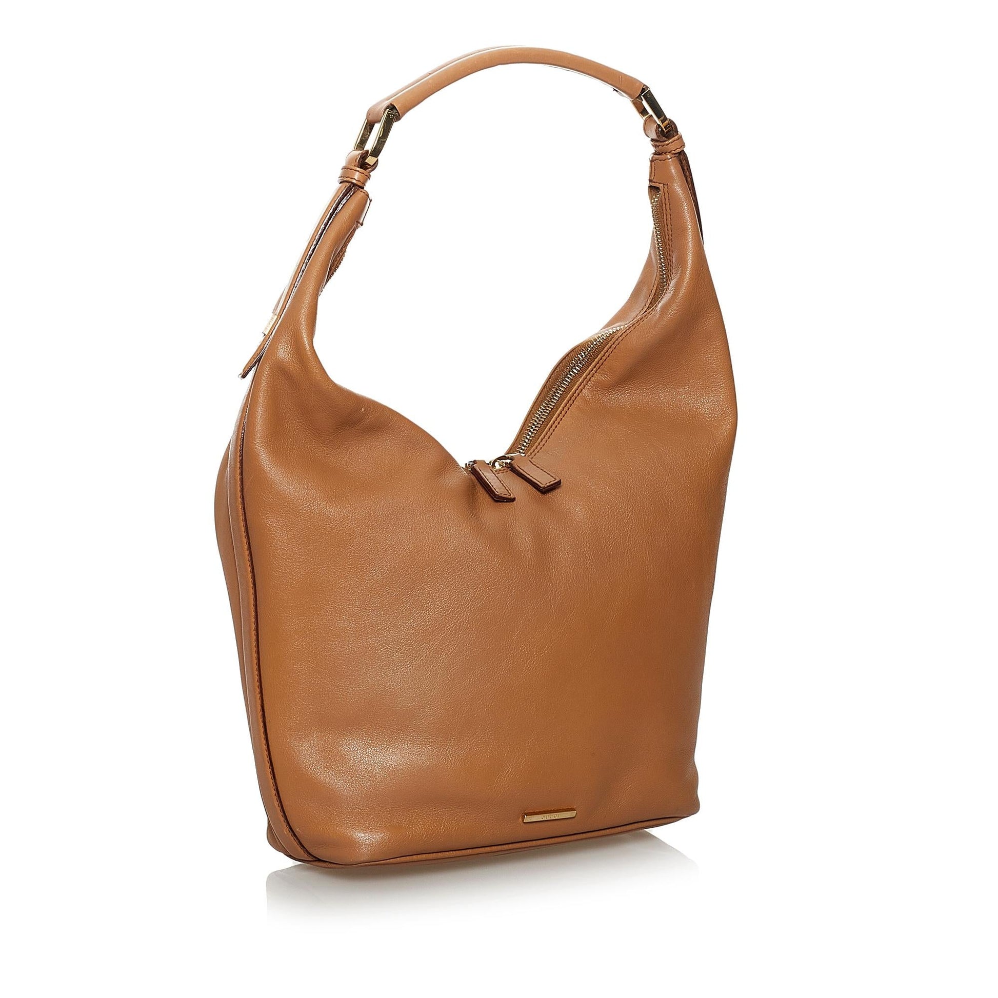 Gucci SHG Leather Calf Brown Shoulder Bag 3