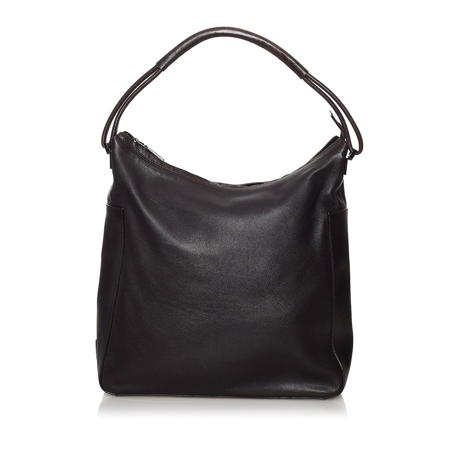 Gucci SHG Leather Calf Brown Shoulder Bag Bag Shg