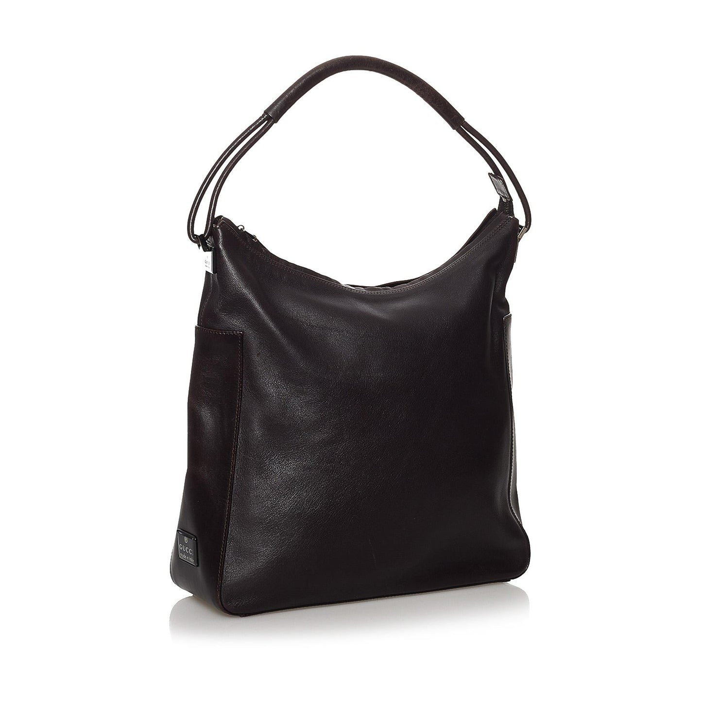 Gucci SHG Leather Calf Brown Shoulder Bag Bag Shg