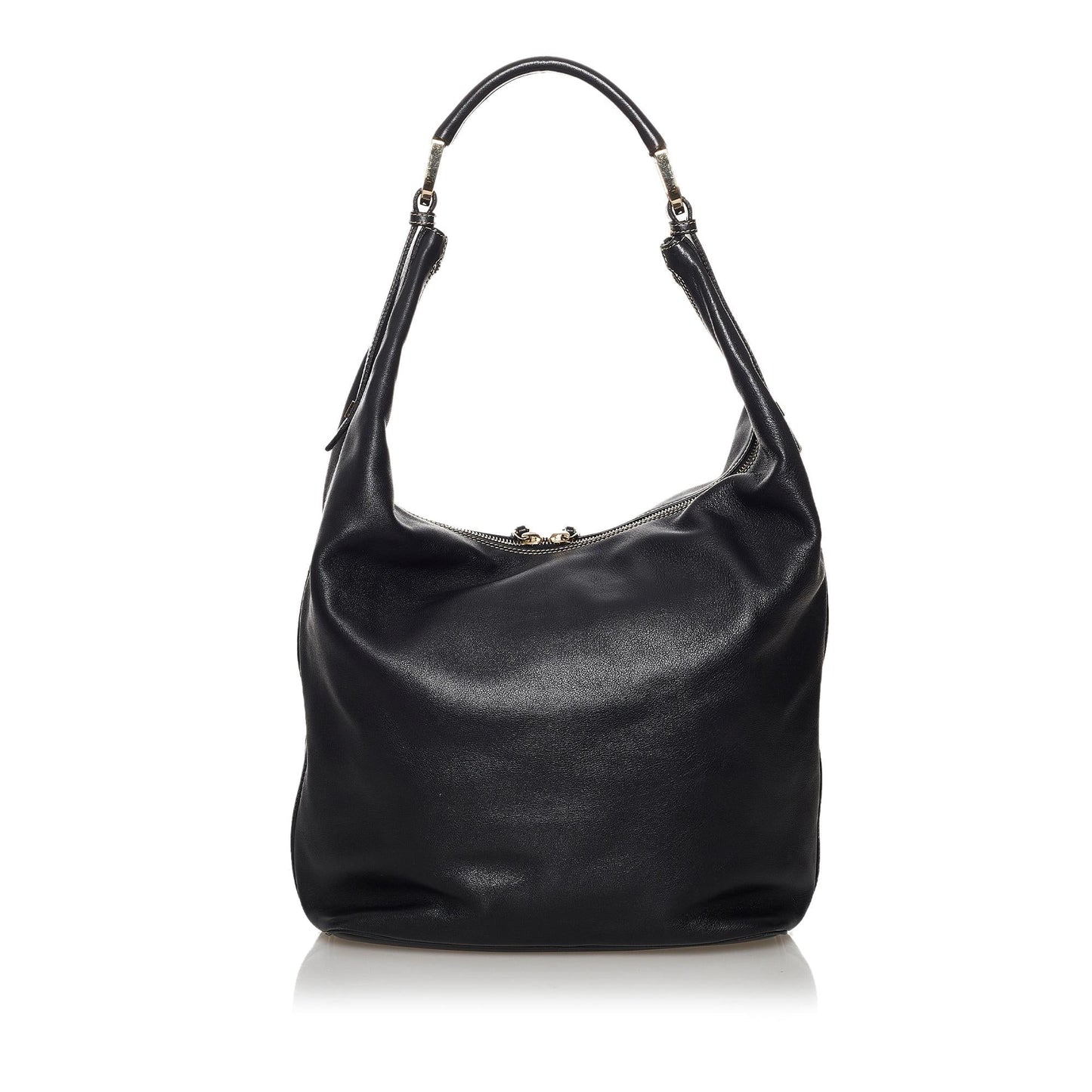 Gucci SHG Leather Calf Black Shoulder Bag 8