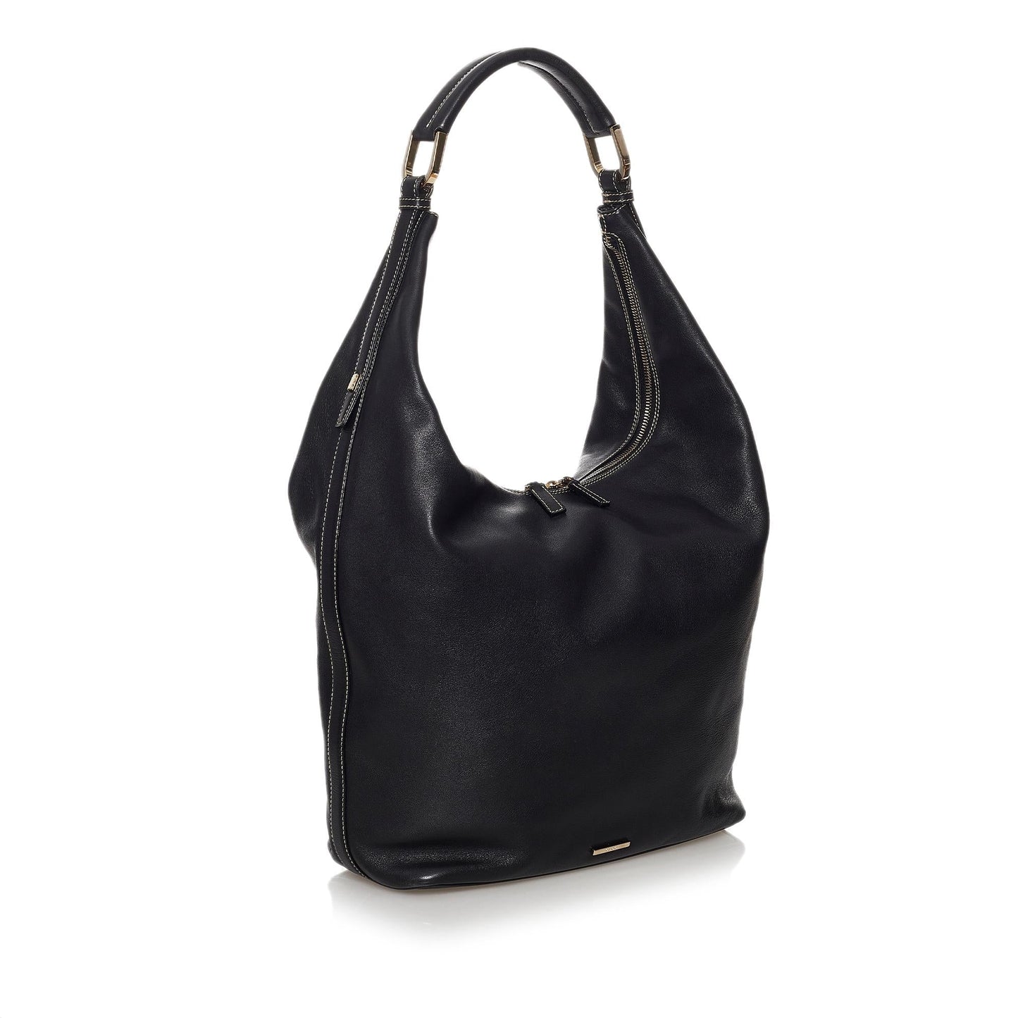 Gucci SHG Leather Calf Black Shoulder Bag 8