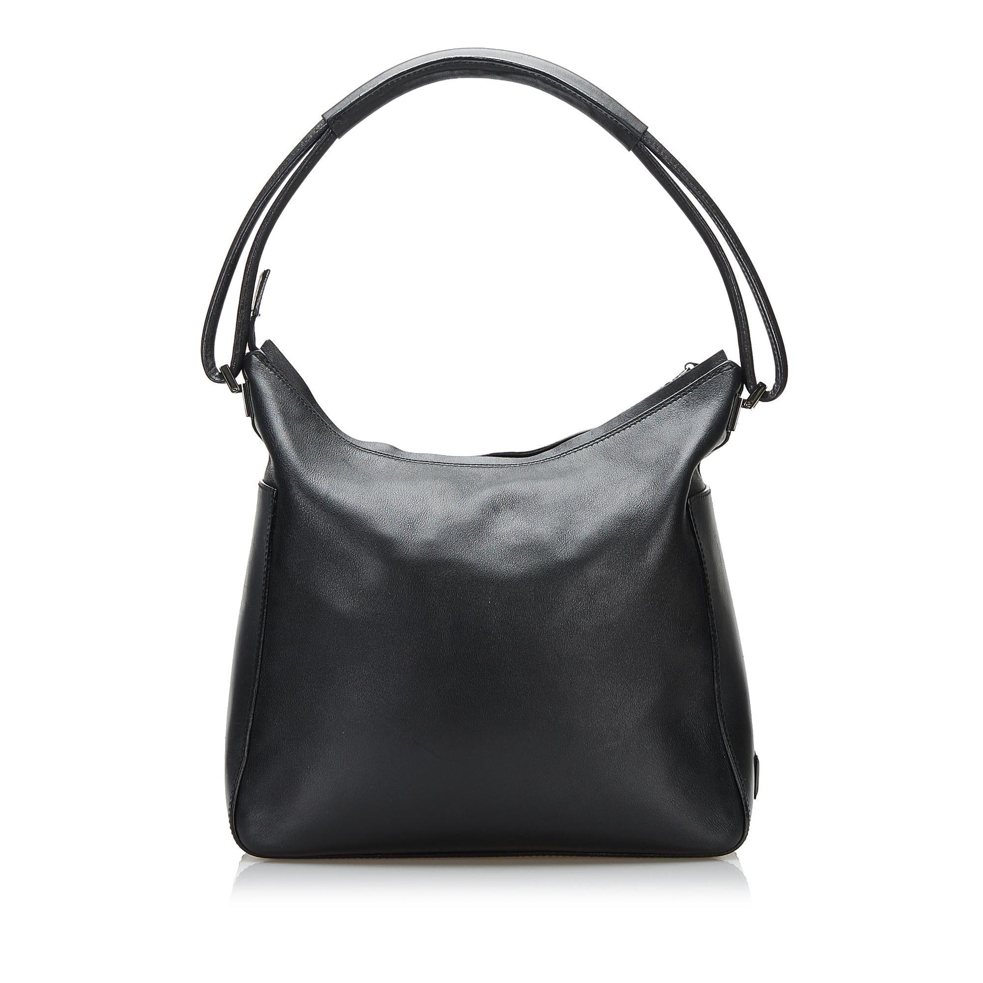 Gucci SHG Leather Calf Black Shoulder Bag 4