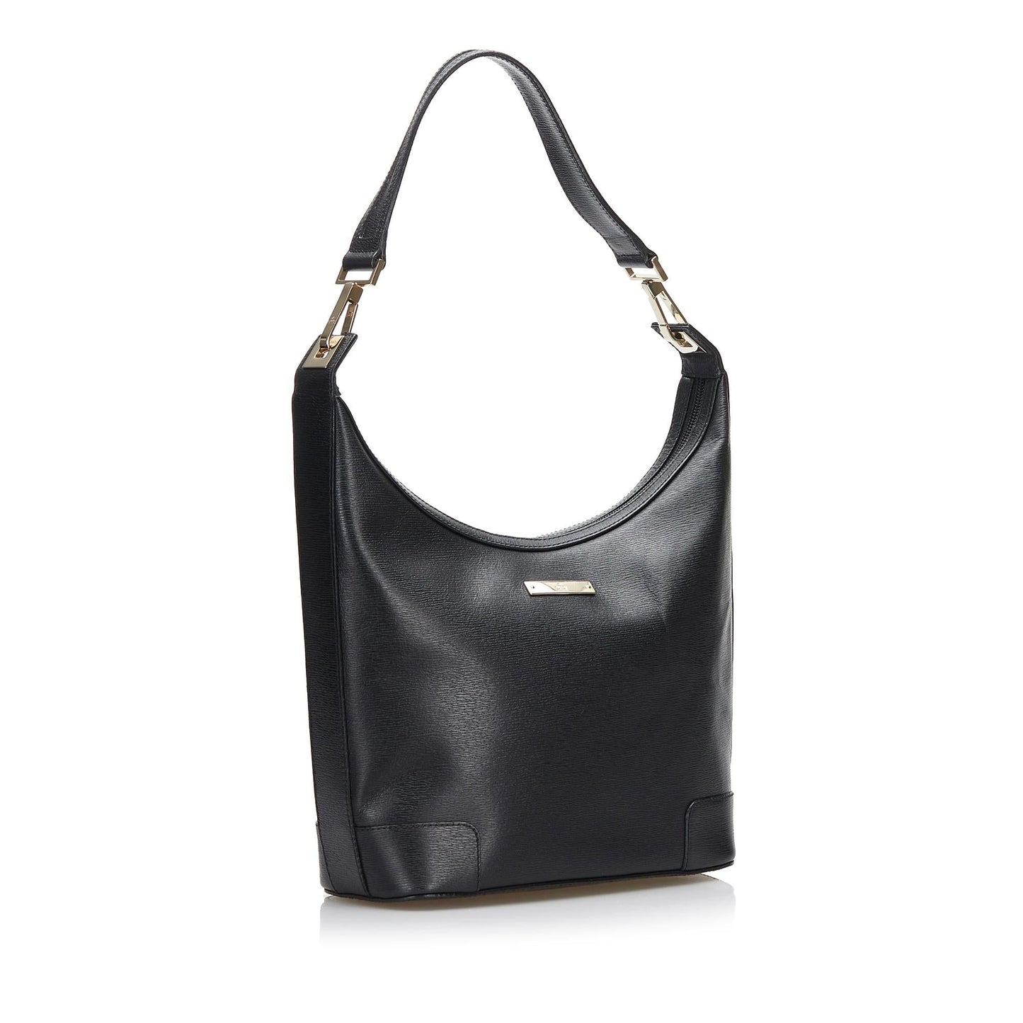 Gucci SHG-Cr1Dv5 Leather Calf Black Shoulder Bag
