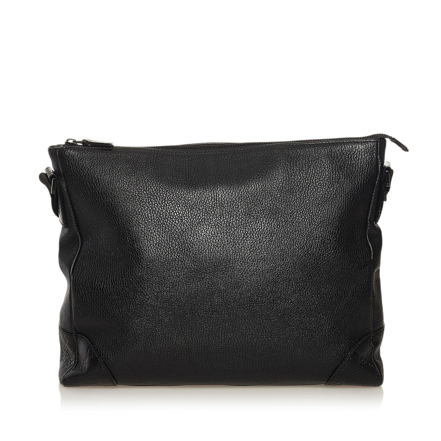 Gucci SHG-faUEUV Leather Calf Black Shoulder Bag
