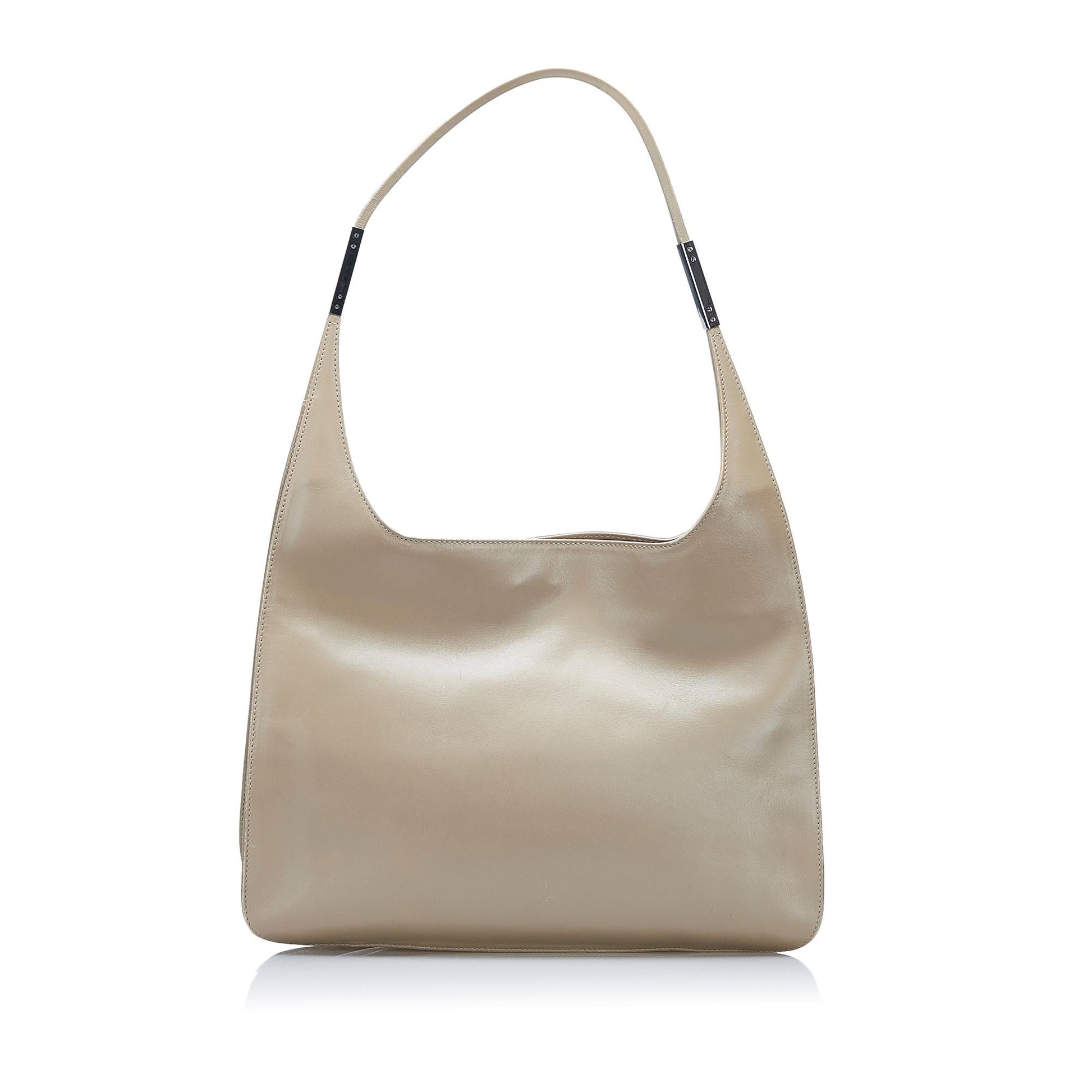 Gucci SHG-Mbyxog Leather Calf Brown Shoulder Bag