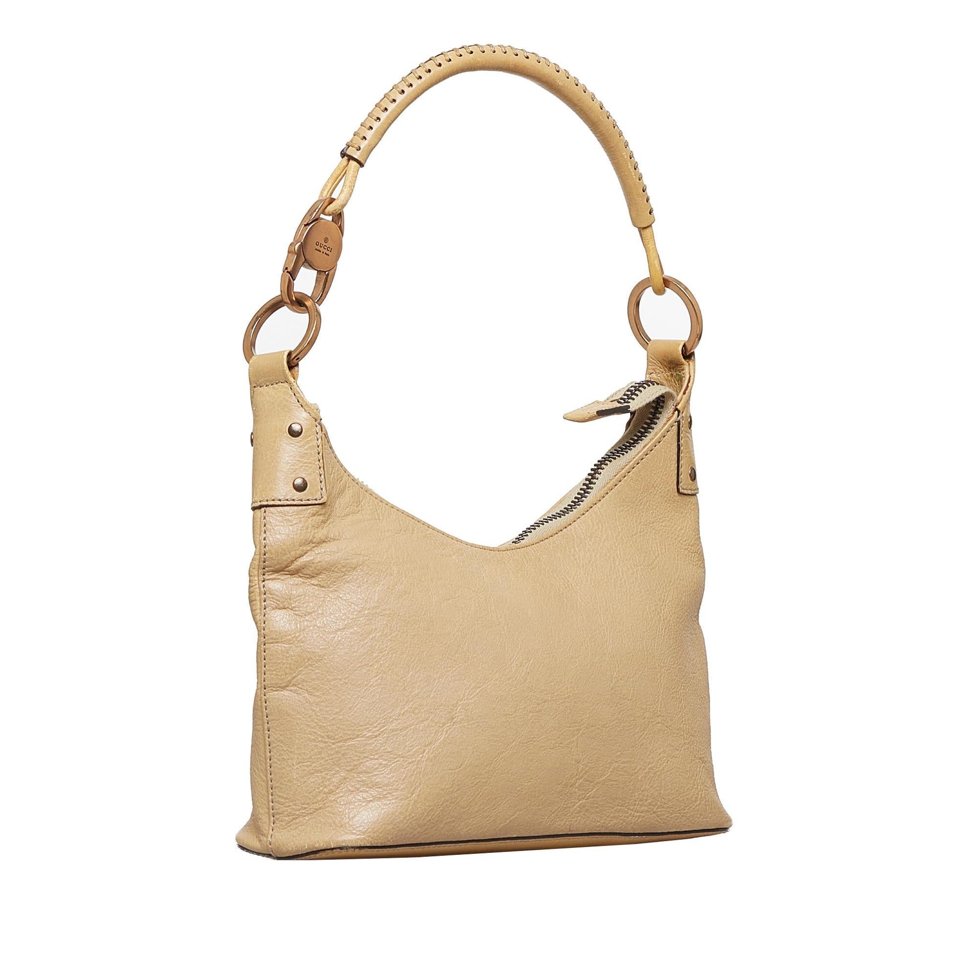 Gucci SHG-pf18Rk Leather Calf Brown Shoulder Bag