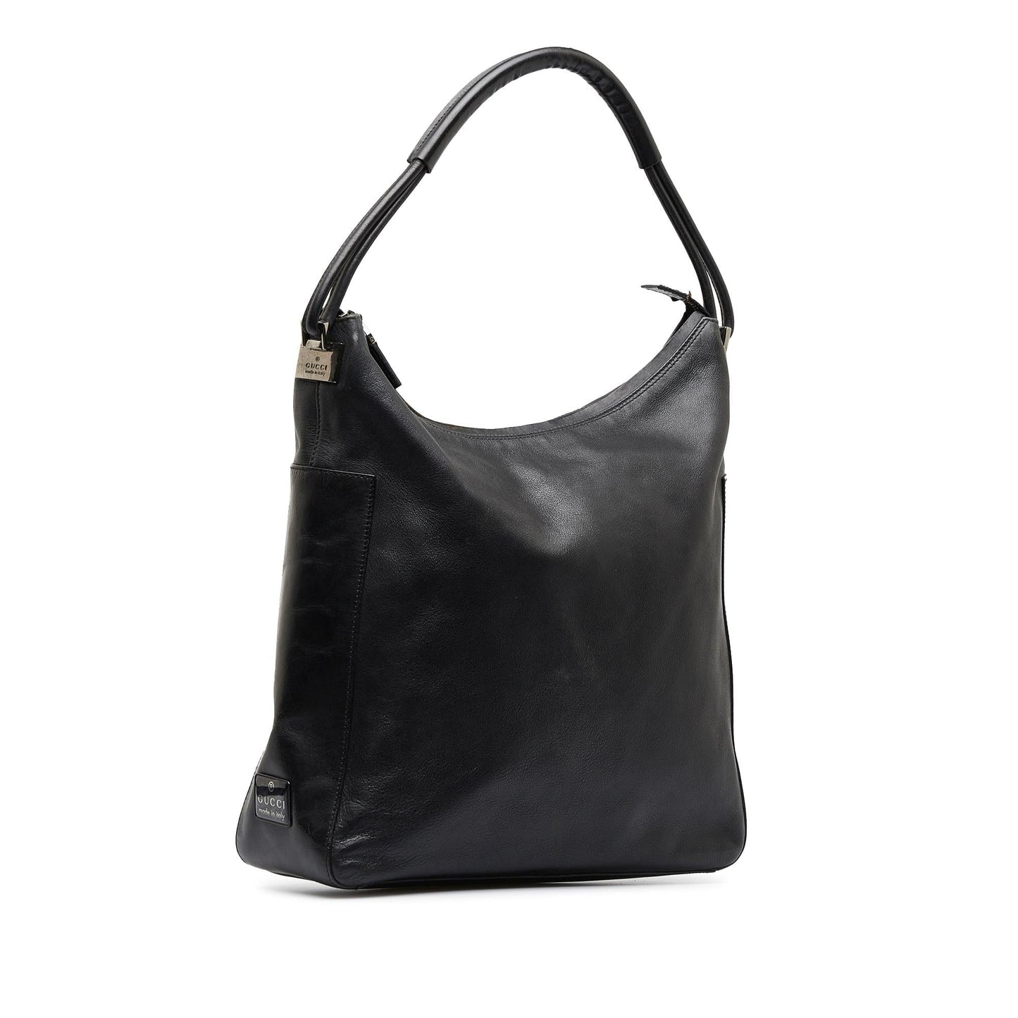 Gucci SHG-aiPihI Leather Calf Black Shoulder Bag