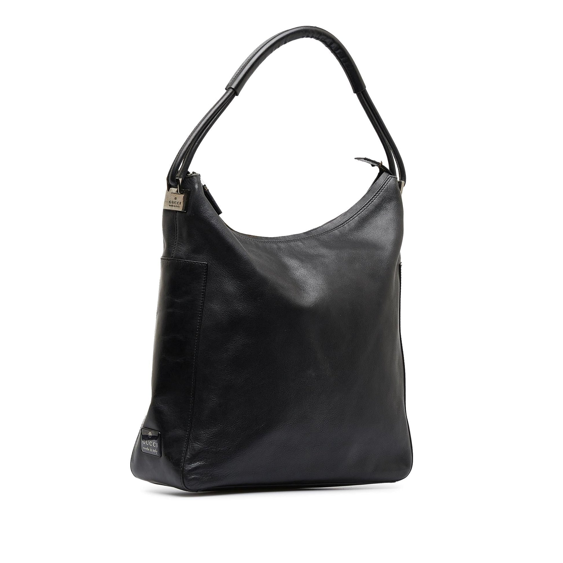 Gucci SHG-aiPihI Leather Calf Black Shoulder Bag