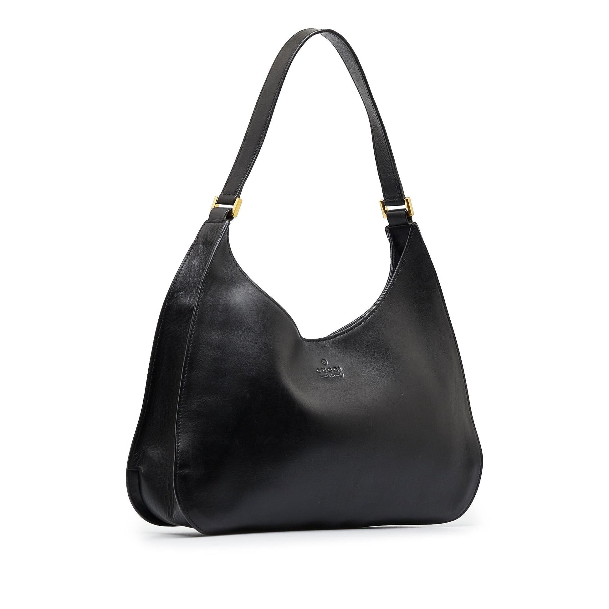 Gucci SHG-ewy9vW Leather Calf Black Shoulder Bag