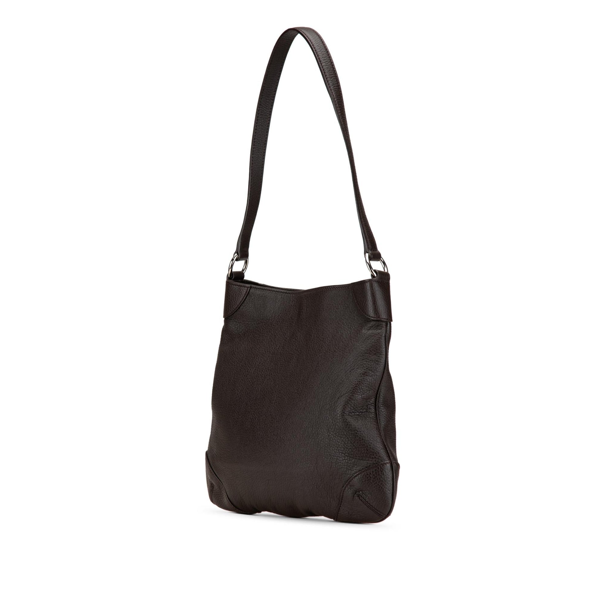 Gucci Leather Calf Brown Shoulder Bag