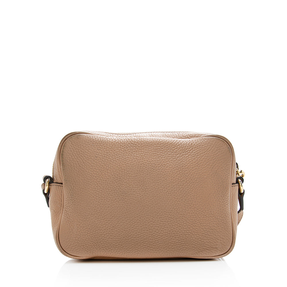 Gucci Soho Disco SHF Leather Beige Crossbody Bag