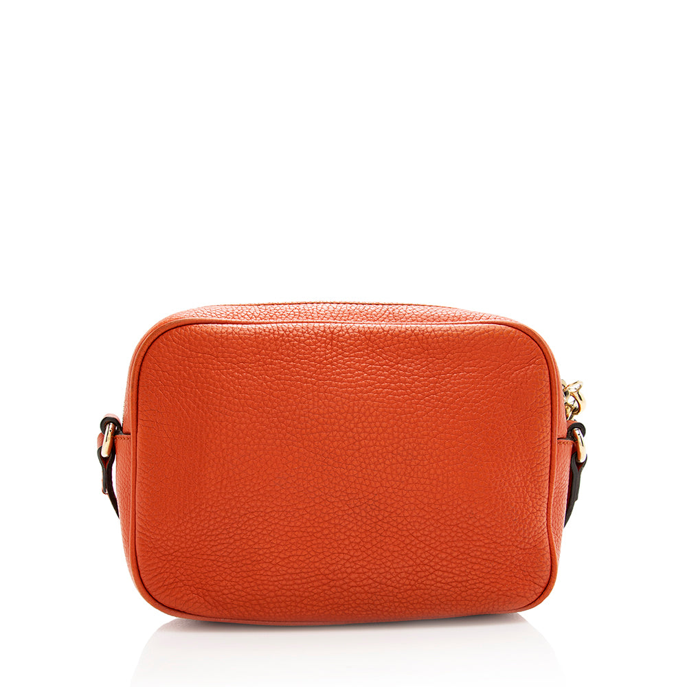 Gucci Soho Disco SHF Leather Orange Crossbody Bag