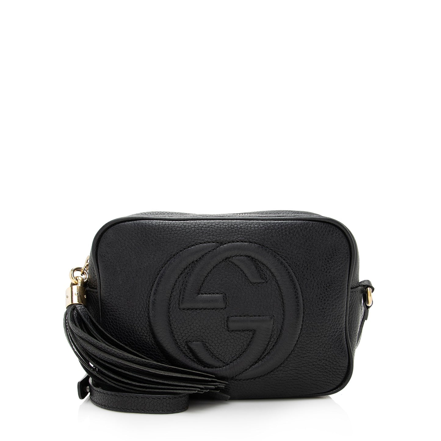 Gucci Soho Disco SHF Leather Black Crossbody Bag Bag Shf