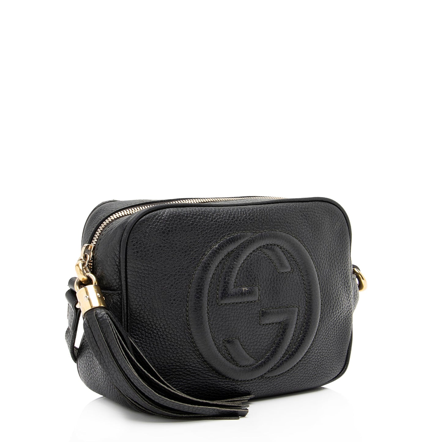 Gucci Soho Disco SHF Leather Black Crossbody Bag 3