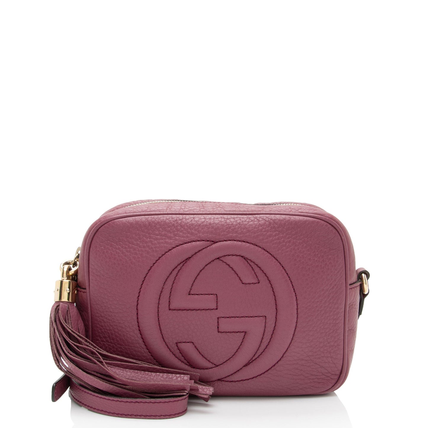 Gucci Soho Disco SHF-8KIpWC Leather Pink Crossbody Bag