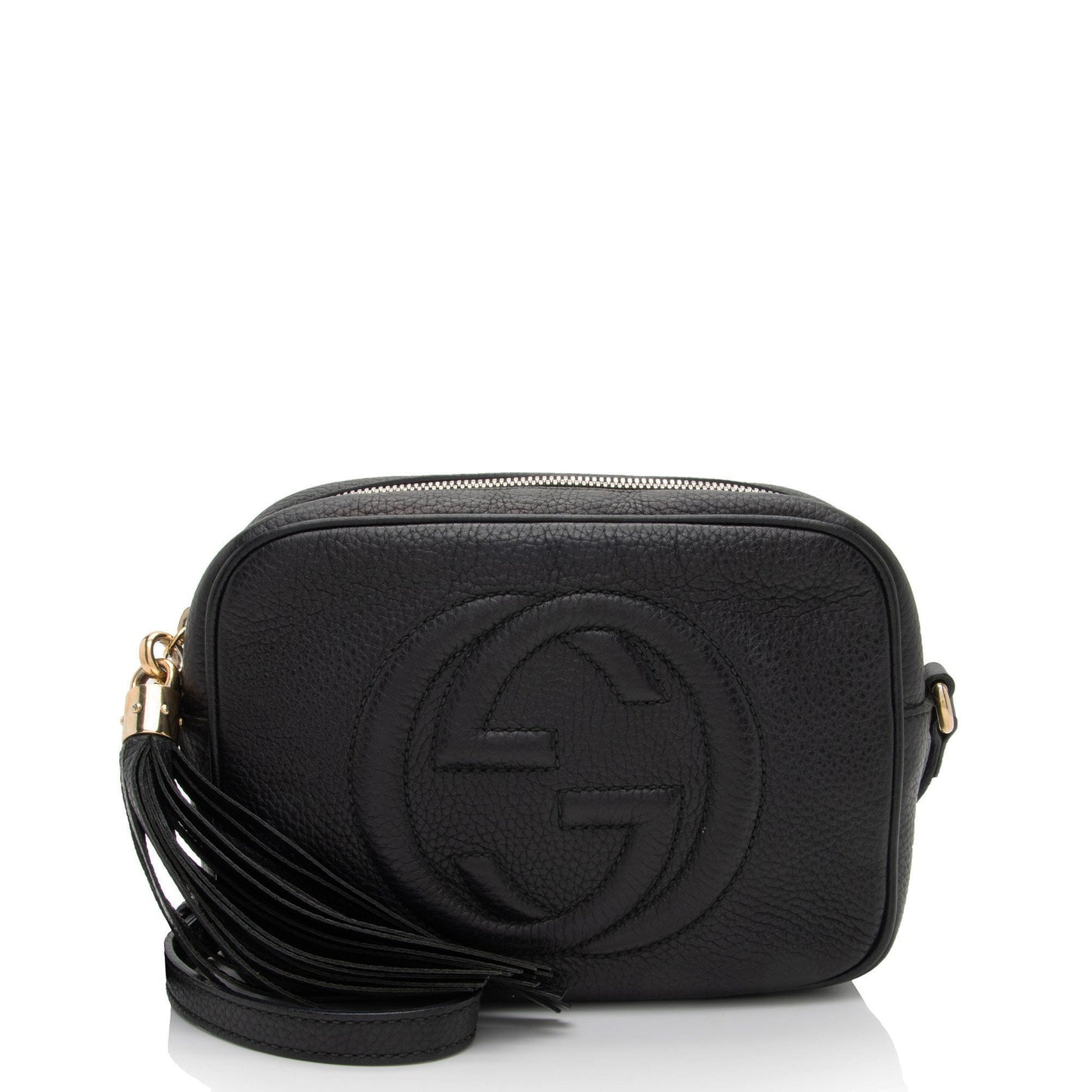 Gucci Soho Disco SHF-9s1avG Leather Black Crossbody Bag