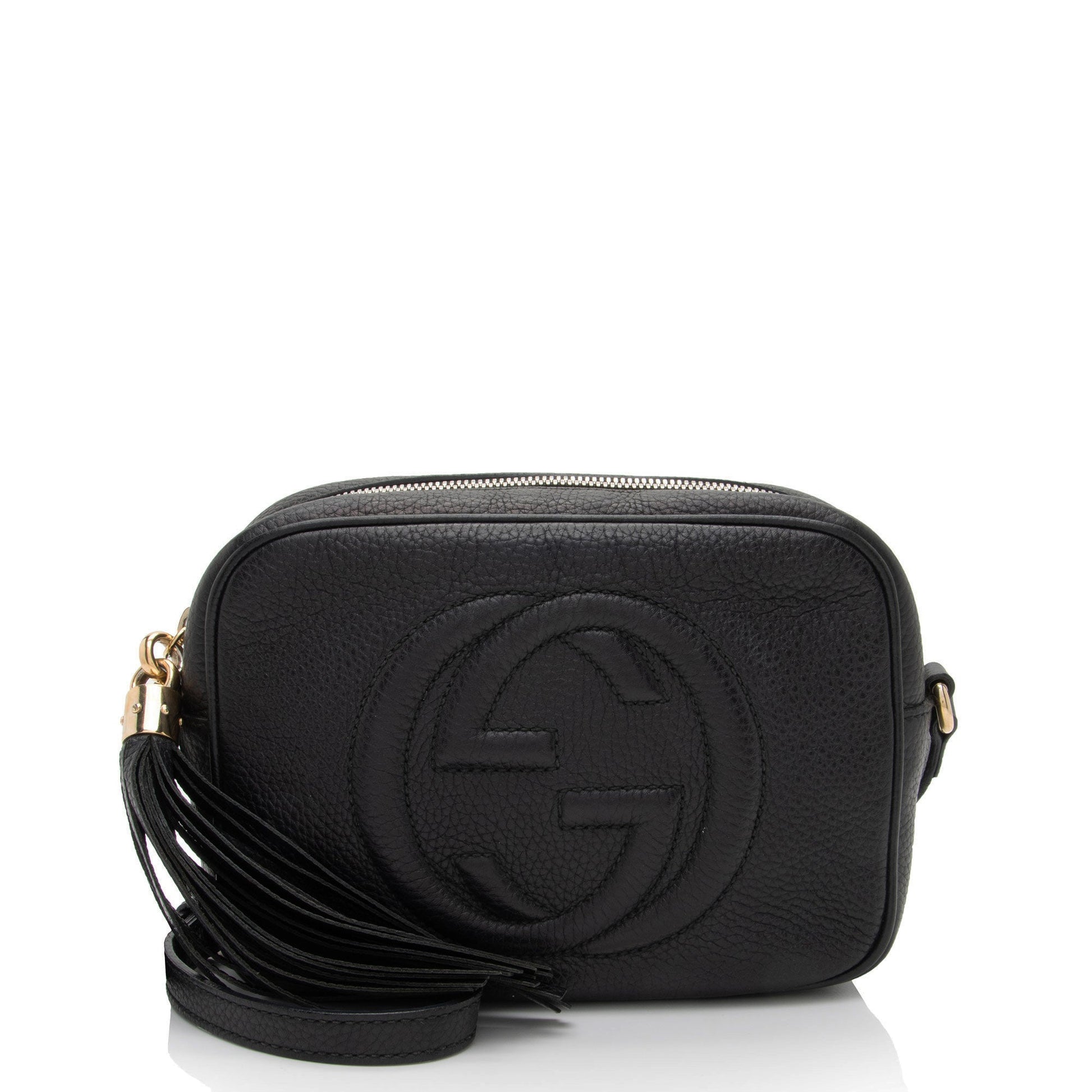 Gucci Soho Disco SHF-9s1avG Leather Black Crossbody Bag