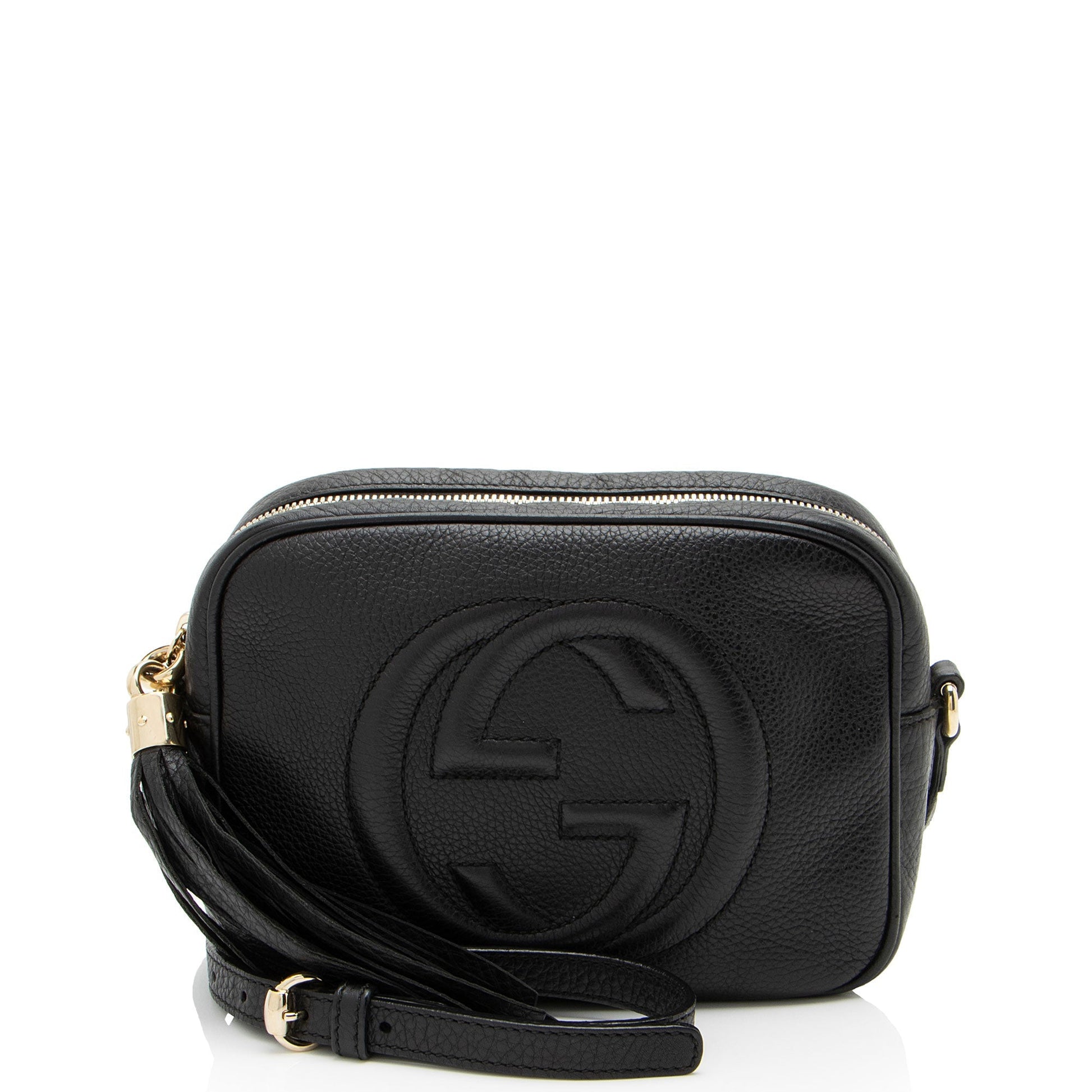 Gucci Soho Disco SHF-aI6Vbj Leather Black Crossbody Bag
