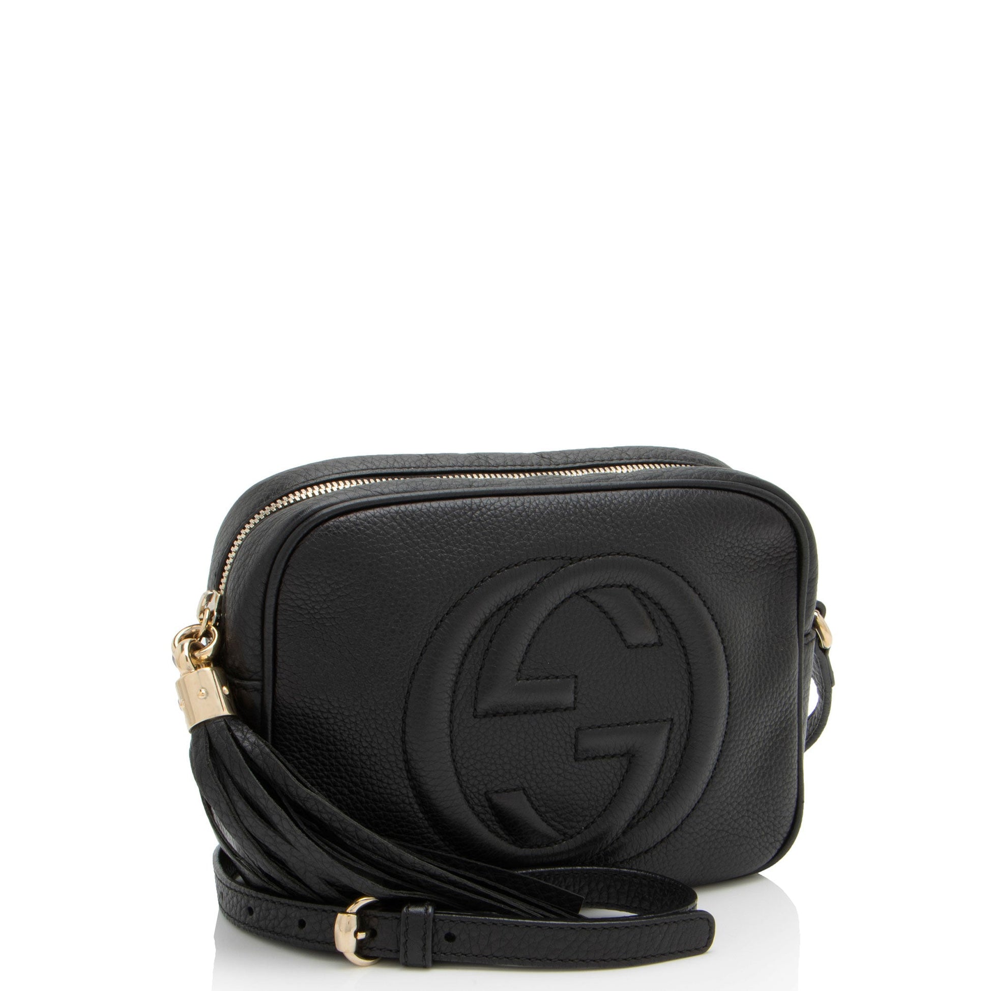 Gucci Soho Disco SHF-aI6Vbj Leather Black Crossbody Bag