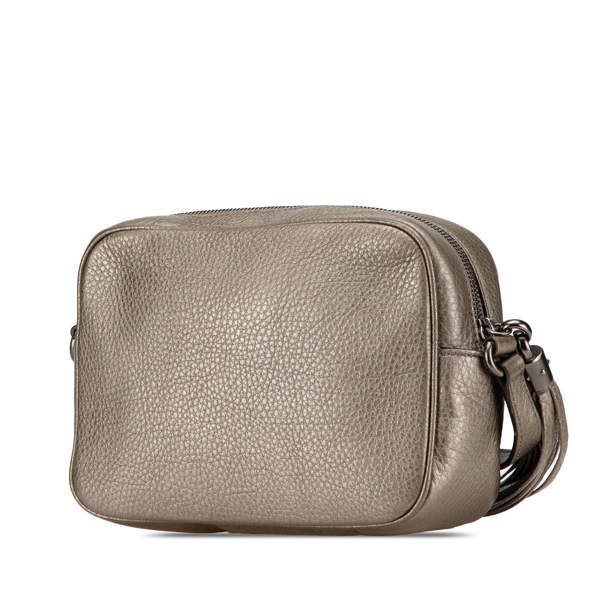 Gucci Soho Disco Leather Calf Gold Crossbody Bag Crossbody 1