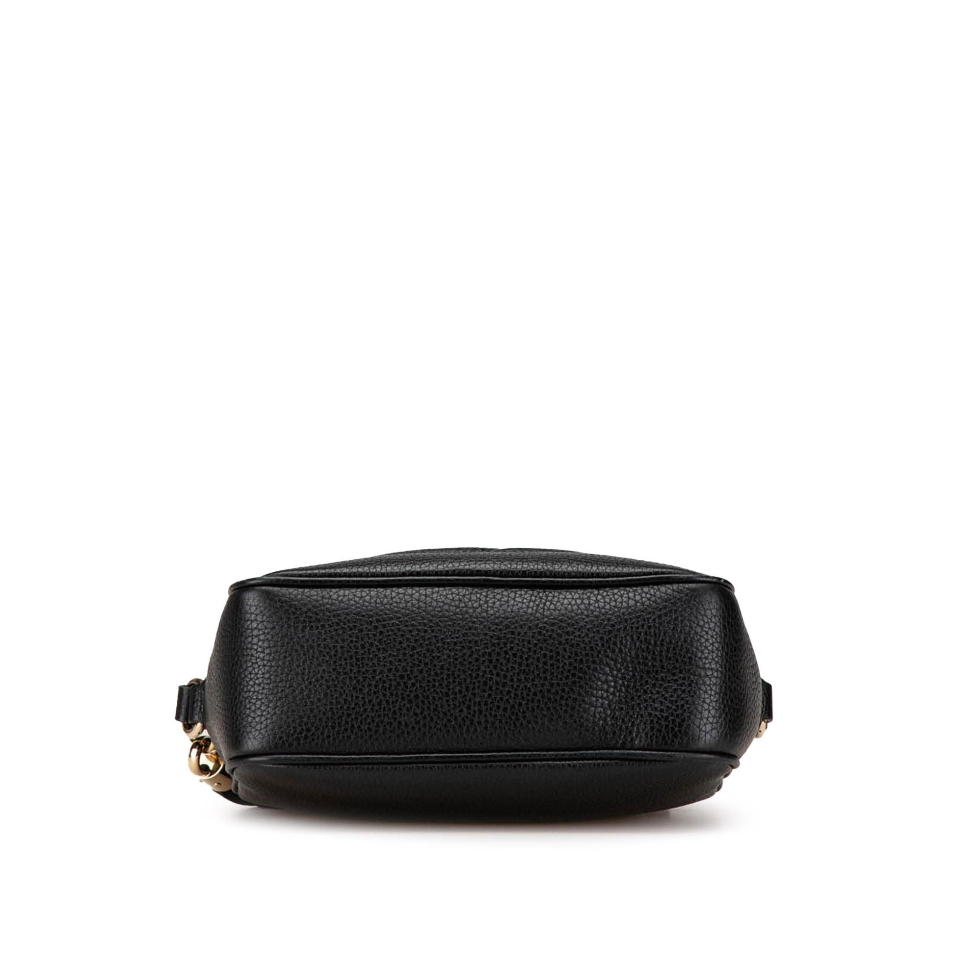Gucci Soho Disco Leather Calf Black Crossbody Bag Crossbody 2