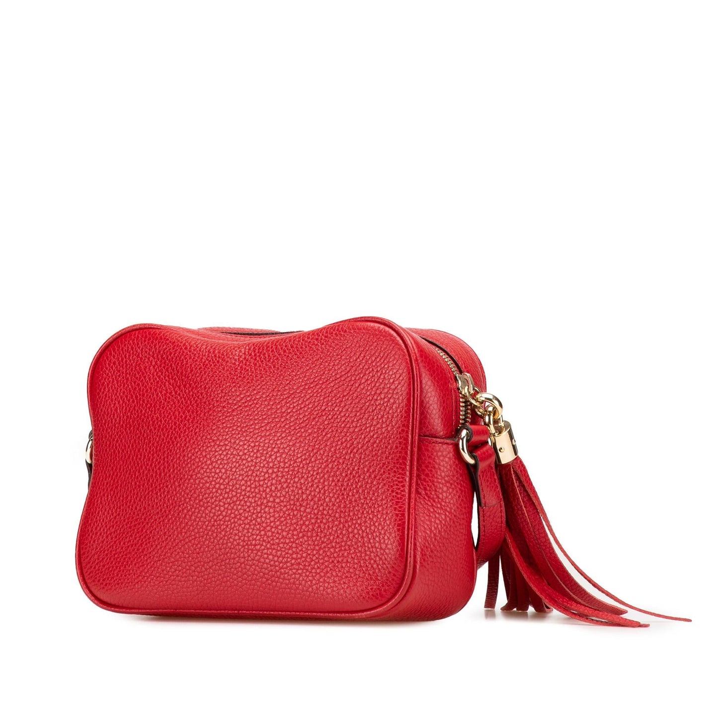 Gucci Soho Disco Leather Calf Red Crossbody Bag Crossbody 10
