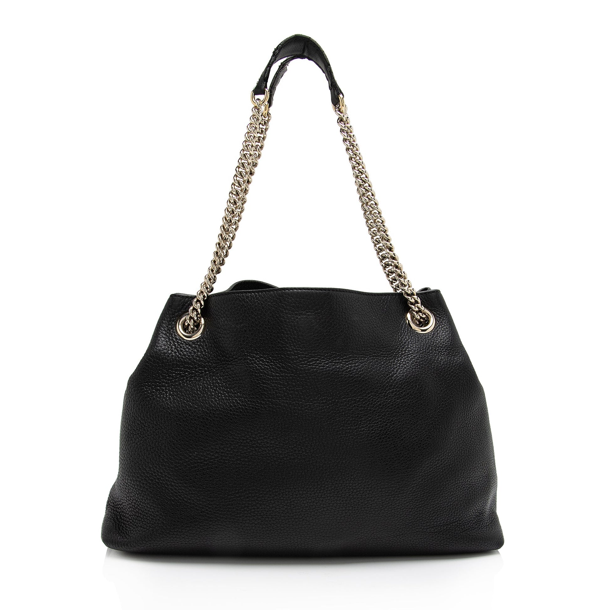 Gucci Soho SHF-z5xvTo Leather Black Medium Shoulder Bag