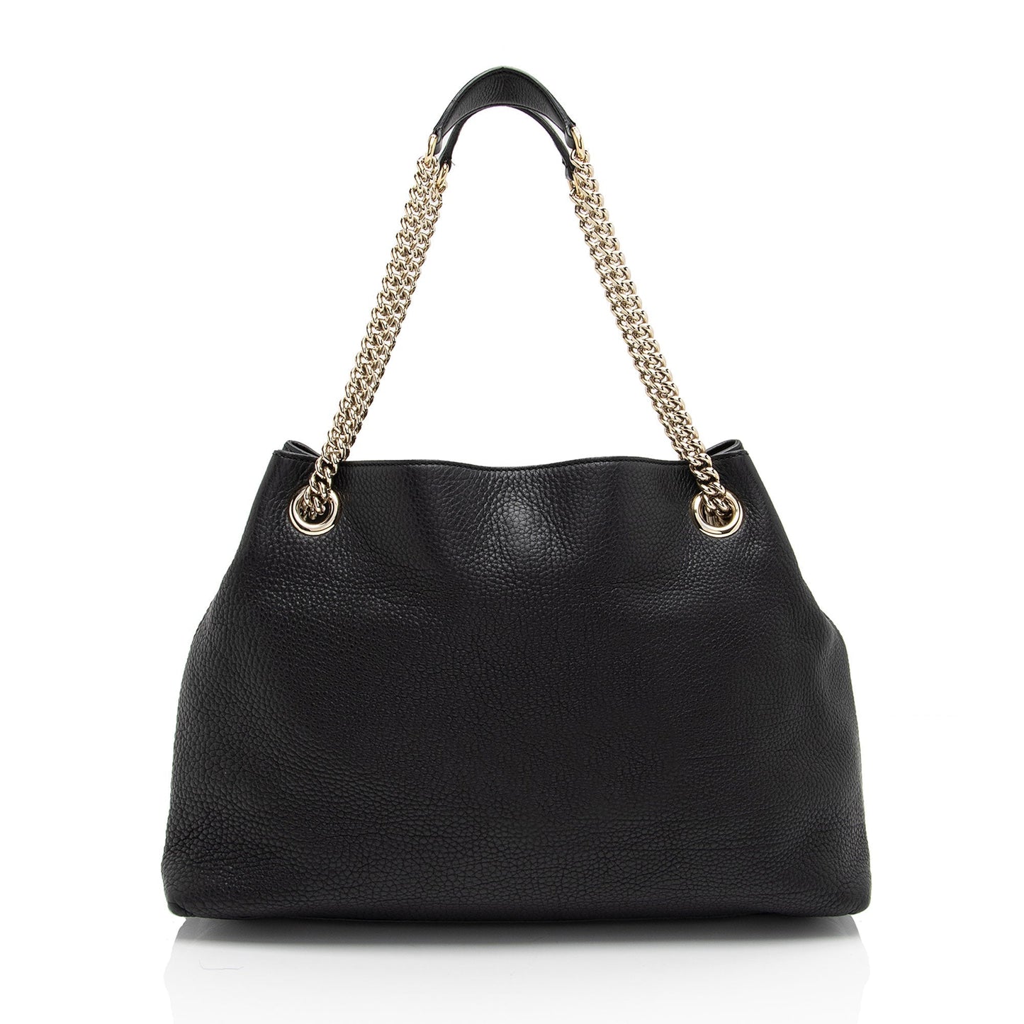 Gucci Soho SHF-52sRr2 Leather Black Medium Shoulder Bag