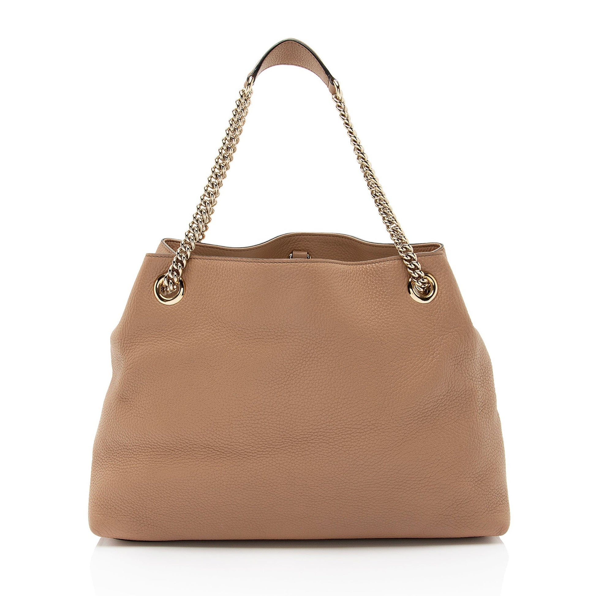 Gucci Soho SHF-xrjV3r Leather Brown Medium Shoulder Bag