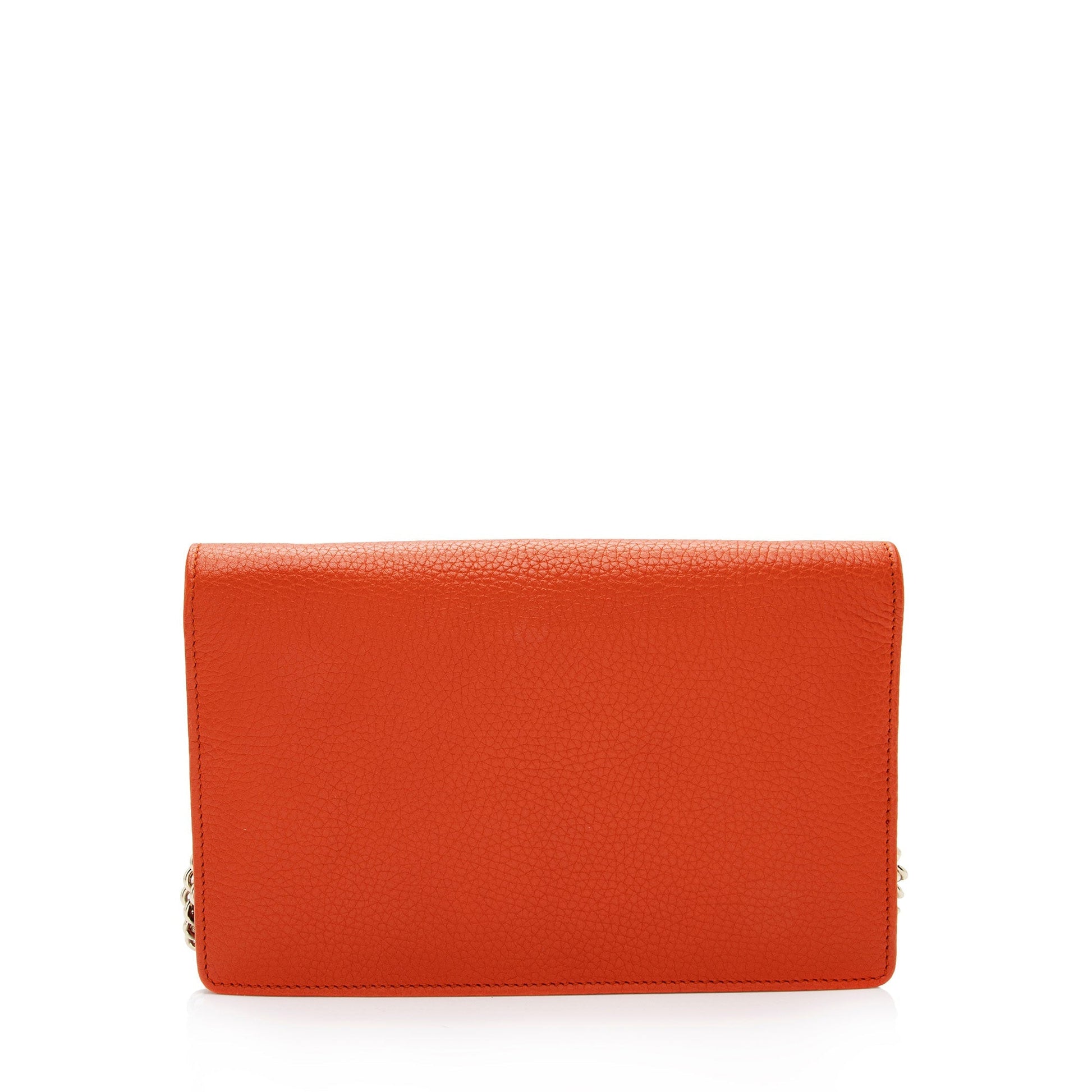 Gucci Soho Wallet on SHF-yMr9LG Leather Orange Chain Crossbody Bag