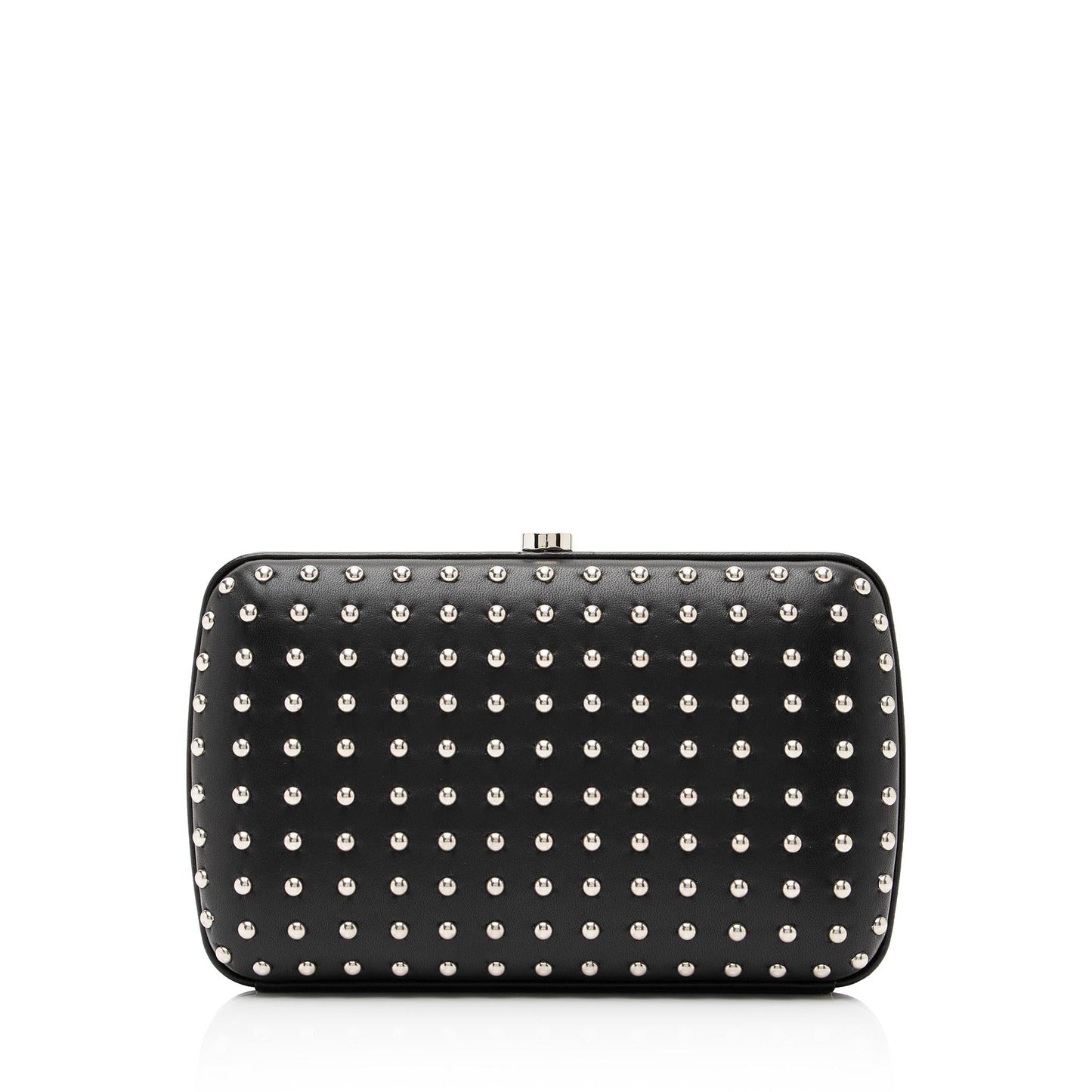 Gucci Studded Broadway Leather Black Clutch Bag