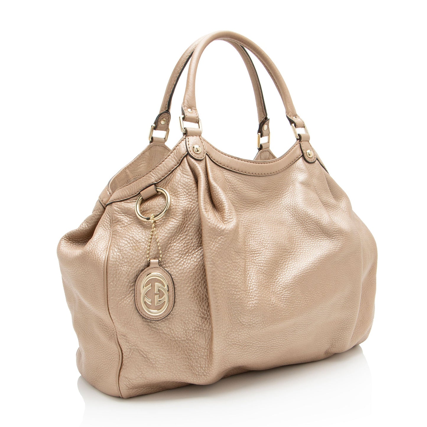 Gucci Sukey Leather Pink Large Tote Bag