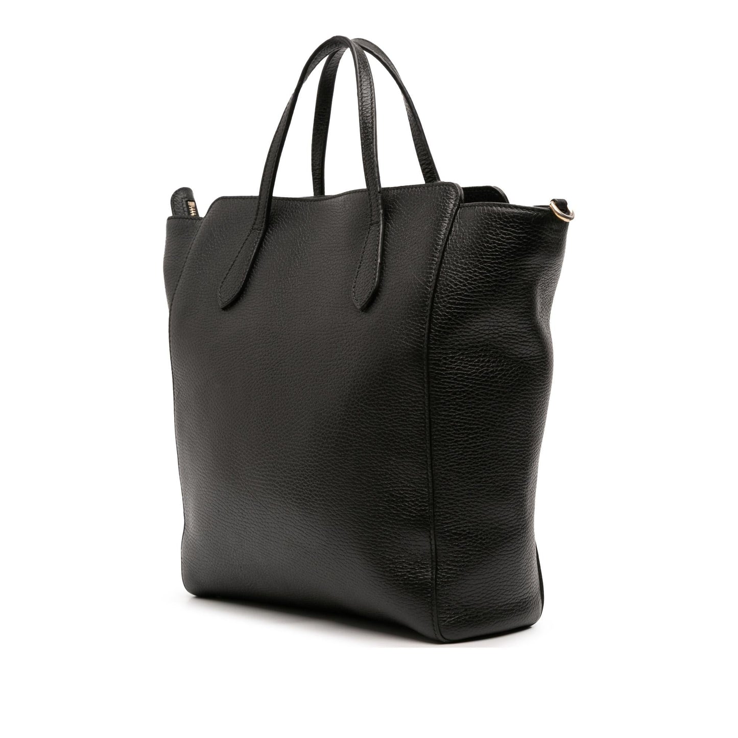 Gucci Swing Convertible Leather Tote Bag