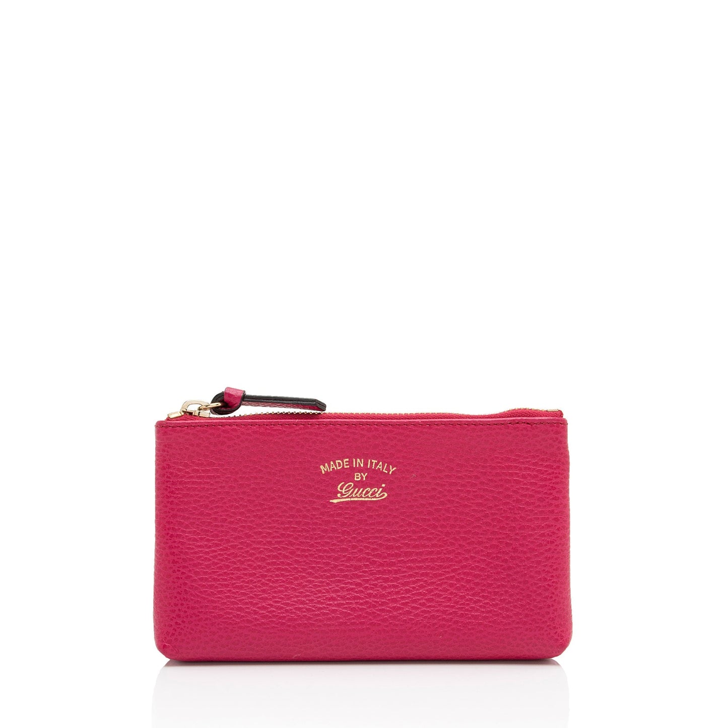 Gucci Swing Pouch SHF-ao2au6 Leather Pink Small Clutch Bag