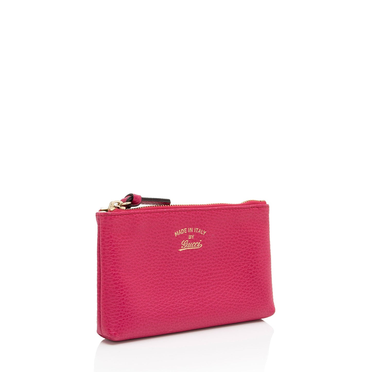 Gucci Swing Pouch SHF-ao2au6 Leather Pink Small Clutch Bag