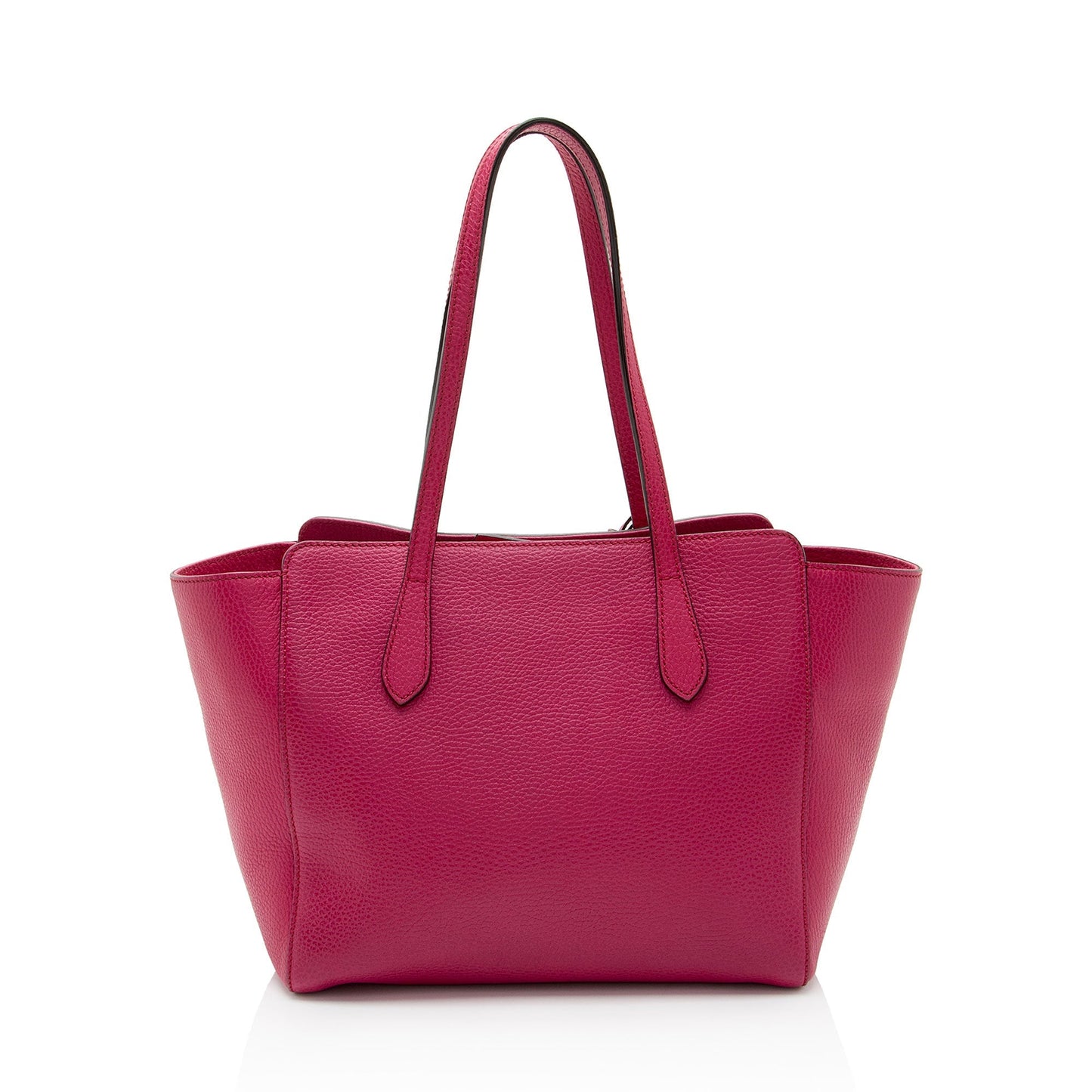 Gucci Swing Leather Pink Small Tote Bag