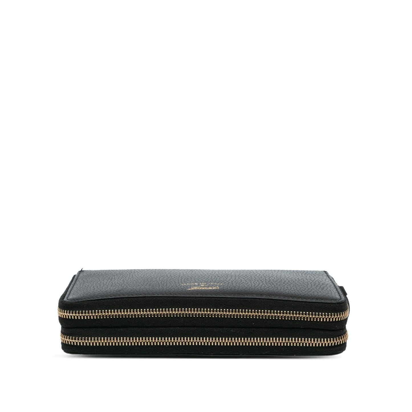 Gucci Swing Organizer Leather Calf Black Small Travel Bag